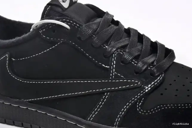 x DM7866-001 Air 1 Jordan Black Phantom OG Low Scott Travis 0423